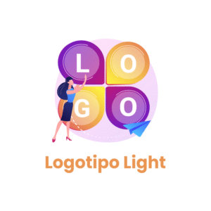 Logotipo Light – Simples, marcante e feito para destacar o seu negócio